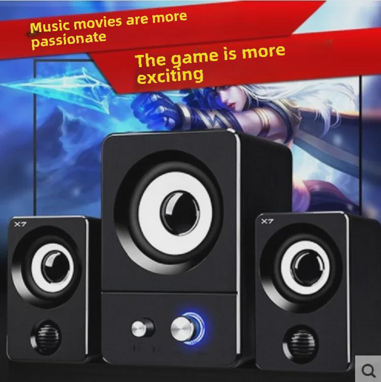X7 Bluetooth 2.1 Multimedia Speaker: Compact Subwoofer for Desktop & Mobile Devices