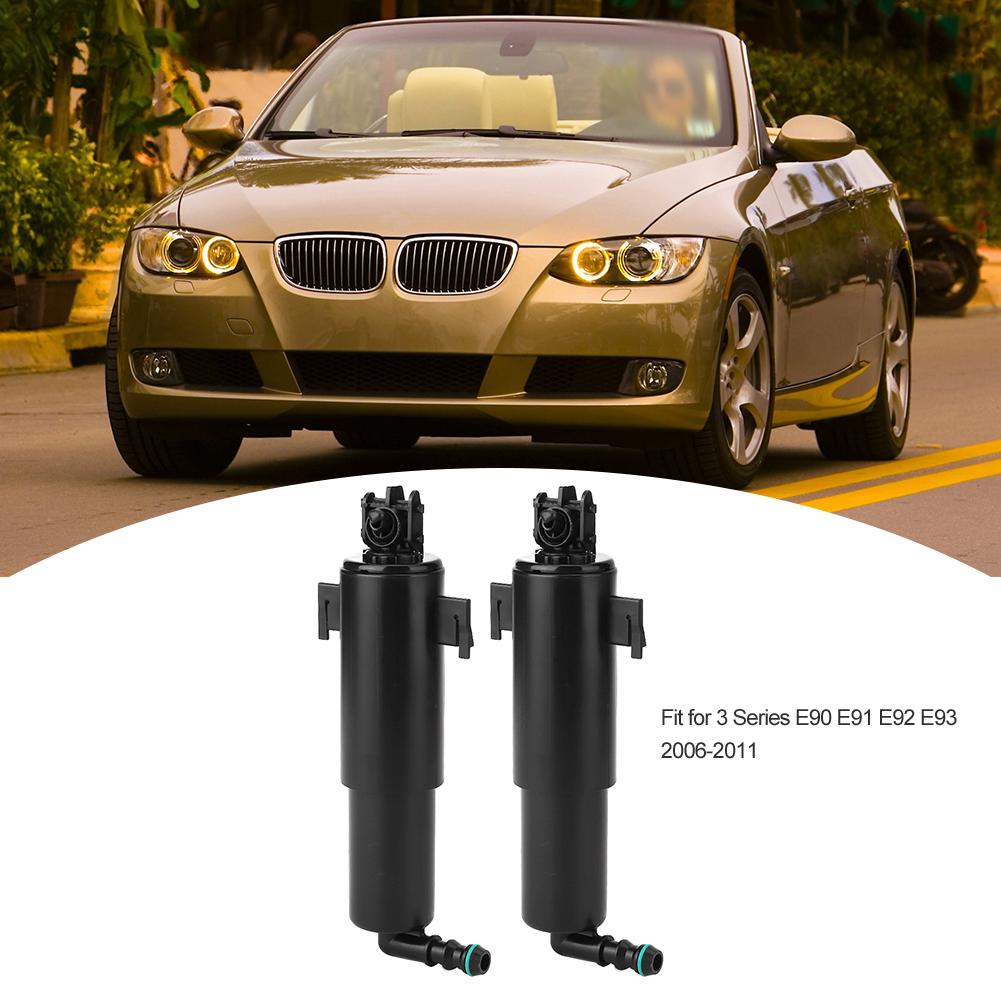 2 шт., насадка для омывателя фар, струйный распылитель 61677179311, подходит для 3 серии E93