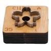 Flower Leather Cutting Die   Wood Carbon Steel Flower Shape Leather Cut Mold for Craft