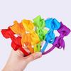 6pcs Fashion Rainbow Hair Bows Headbands for Women Girls Pride Day Bows Hairbands Kids Party Hairhoop Cosplay Hair Accessories