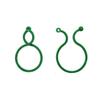 Gardening 8-figure Clip Garden Green Vine Fixation Clip Binding Device Garden Plant Stem Fixation Button