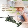 Игрушечный военный вертолет Black Eagle со светом и звуками, мальчики и девочки используют самолет из расплавленного металла под давлением