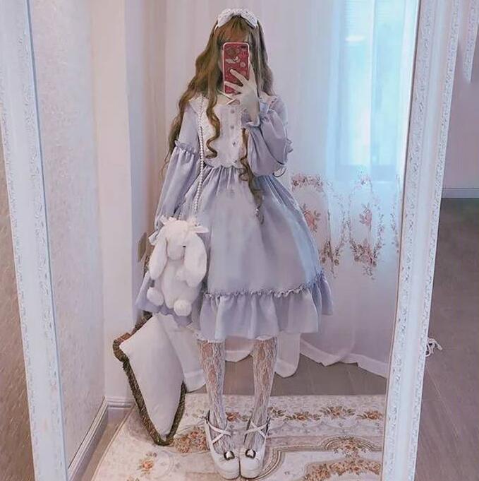 Lolita Dresses for Girls New Japanese Students Lolita Dresses