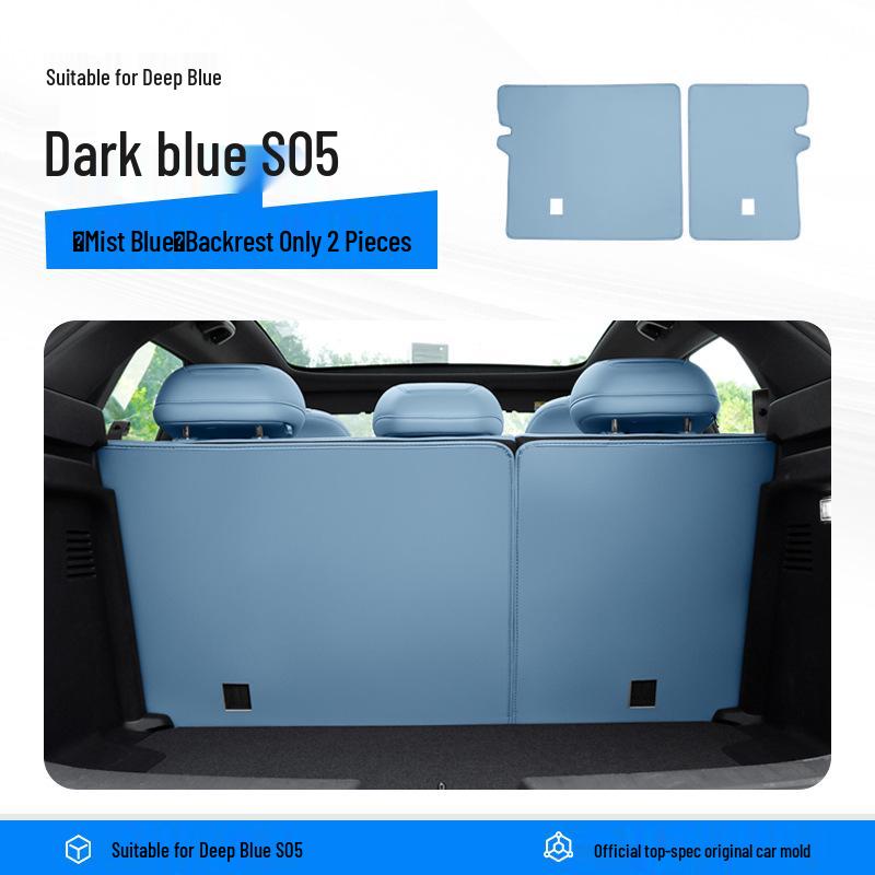 Deep Blue S05 Trunk Mat & Storage Box for Car Interior Modification