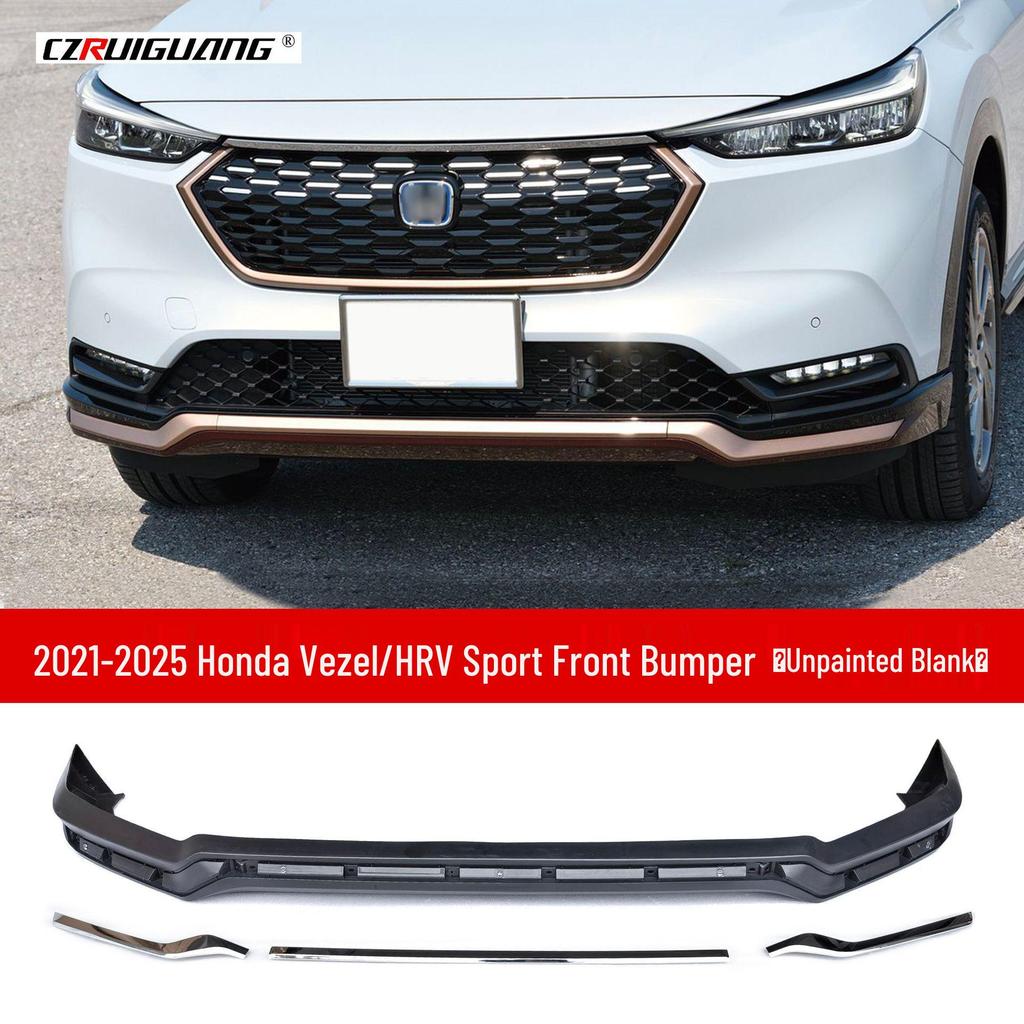Compatible Binzhi HRV 21-25 Model Gullwing Roof & Rear Spoiler, Front Lip, XRV Deflector Body Kit