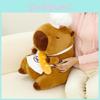 Adorable Capybara Plush Toy Chef Pillow Cute Party Decoration Gift For Kids