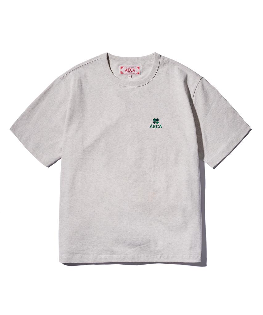 AECA Everyday Aeca Clover Half Sleeve Tee-Oatmeal