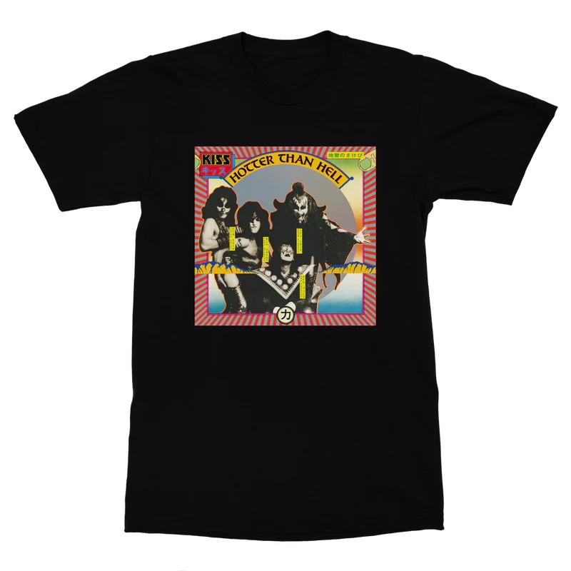Винтажная футболка Kiss 'Горячее Ада' Все размеры от S до 5XL IL808 Унисекс