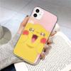 PK11 Милый Пикачу Прозрачный чехол для Samsung A04 A14 A23 M33 M53 Realme 10 9 C35 C55 VIVO Y02 Y12 Infinix Hot 30 Note 11 Tecno Spark 8P Pro