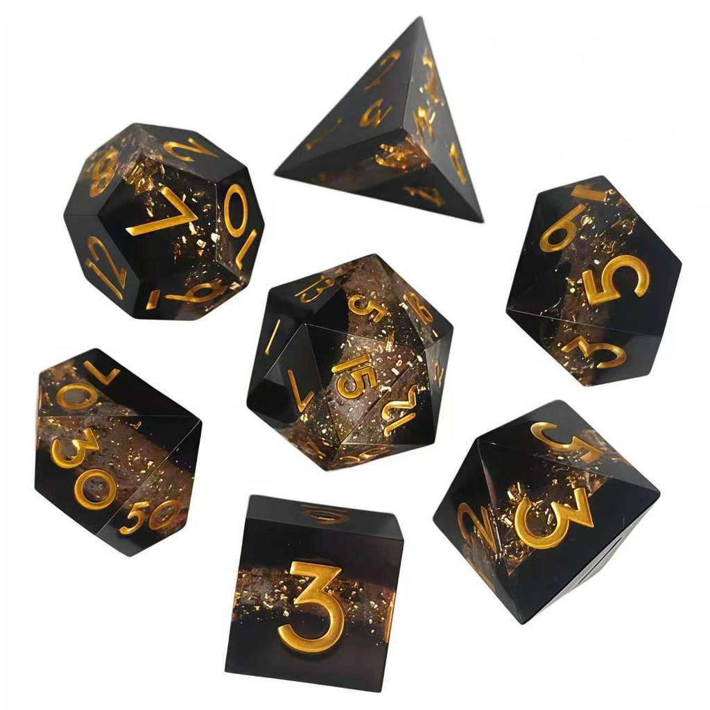 Набор кубиков-осьминогов из смолы для TRPG, COC, DND, Dungeons & Dragons