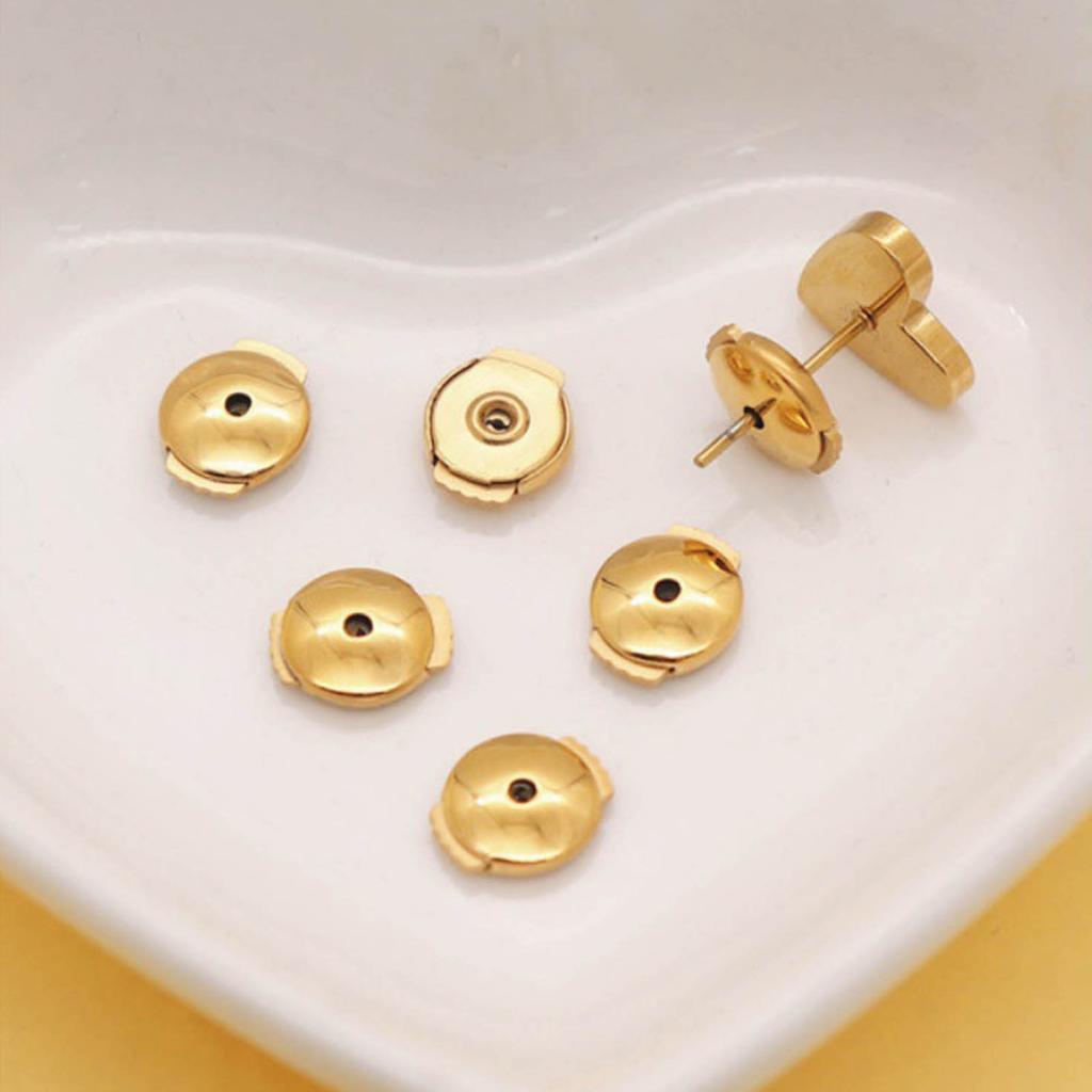 Convenient and Fashionable Earplug Retainer Earplugs Locking Clip Earring Backs for Droopy Ears Large Heavy Earring Back