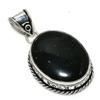 Подвеска из серебра 925 пробы с черным ониксом, ручная работа, 2,01 дюйма j2Q28
