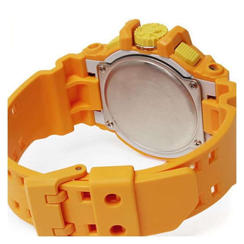Casio Серия GA-400 с двойным дисплеем LCD/Стрелочным Модные и Яркие Уличная Классика Двойной Стрелочный Дисплей Водонепроницаемые Кварцевый Механизм Смола GA-400A-9A
