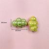 7Pcs Beads Jewelry Accessories Acrylic 29mm Grape DIY Fashion Pendant Accessories