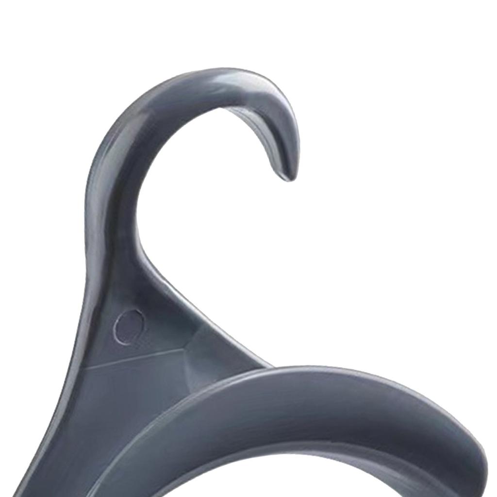 Purse Hanger Bag Arc Door Closet Hanger Hook for Satchel Coat Haversack Belt Storage Grey
