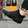 Мода Модные Мужские Женские Ботильоны Резиновые Сапоги Мужские Нескользящие Износостойкие Водонепроницаемые Ботинки Рабочие Ботинки Подходят для Дождливого Снежного Дня