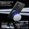 For Samsung S25 S25+S25E  S25Ultra Magnetic wireless charging phone case Bracket frameless Mobile cover  Shockproof Bumper Funda