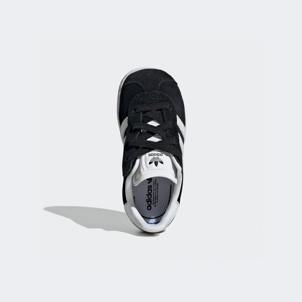 [Adidas] Gazelle Comfort Closure EL Infant [IH0338-CBLACK/FTWWHT/FTWWHT]