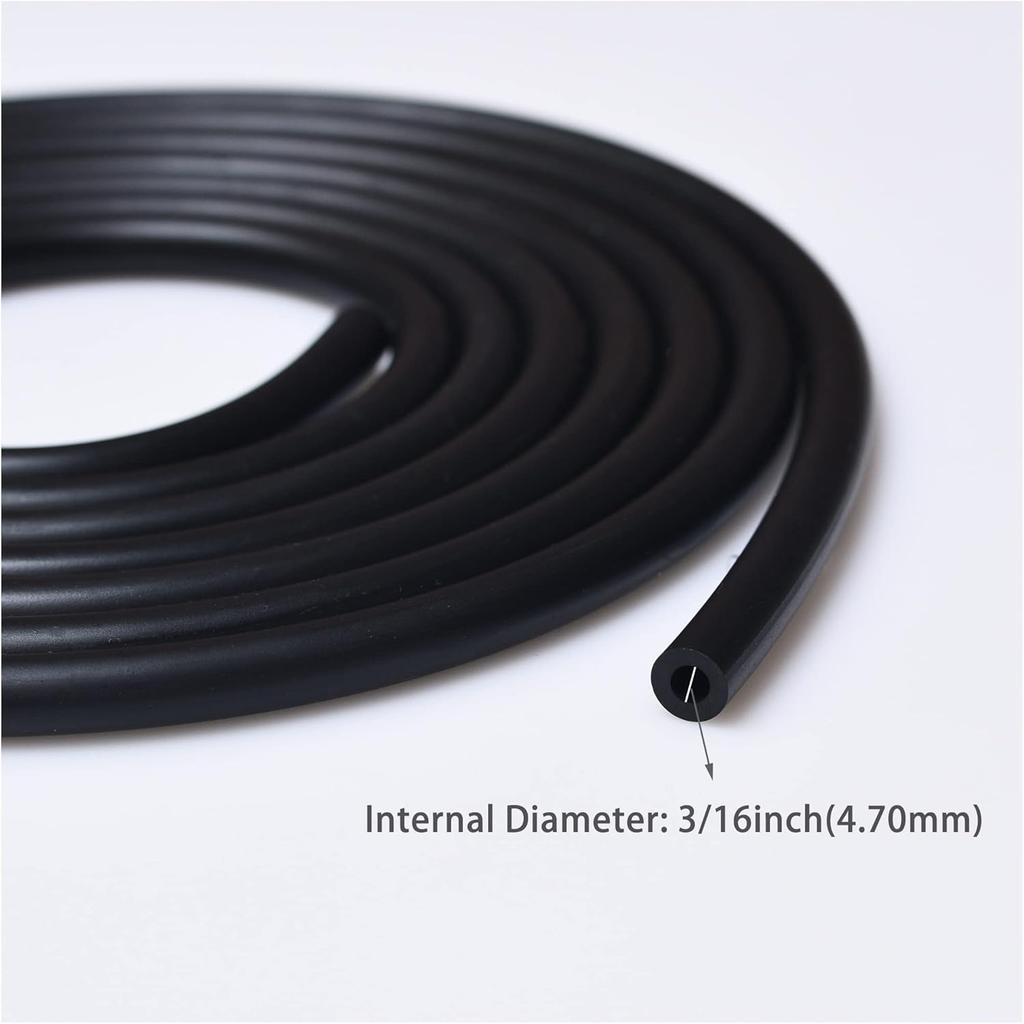 10 футов 3/16 дюйма ID топливопровод с 20 шт. хомутов для шланга для Kawasaki Kohler Briggs & Stratton Honda Predator Champion Generac малых двигателей мини-байк