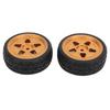 2Pcs RC Car Tires Wheel Rims Replacement for ZD Racing 116 S16 EX16 RC Car Upgarde Parts