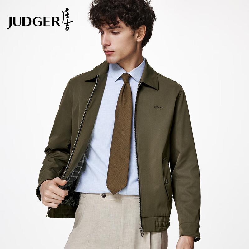 Zhuangji Men's Wrinkle-Resistant Business Casual Solid Lapel Jacket