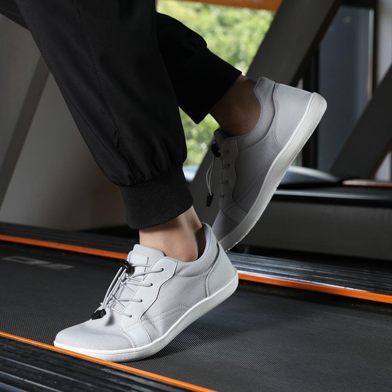 Мужские повседневные туфли на плоской подошве с широкими ладонями для вождения, женские ортопедические туфли, белые туфли для йоги и фитнеса, большой размер