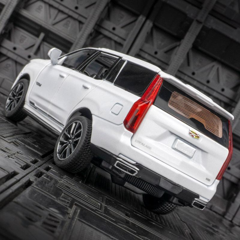 AABHV1 1:32 Cadillac Escalade внедорожник литой металлический автомобиль модель со звуком и светом игрушечная машинка с центральным управлением украшения