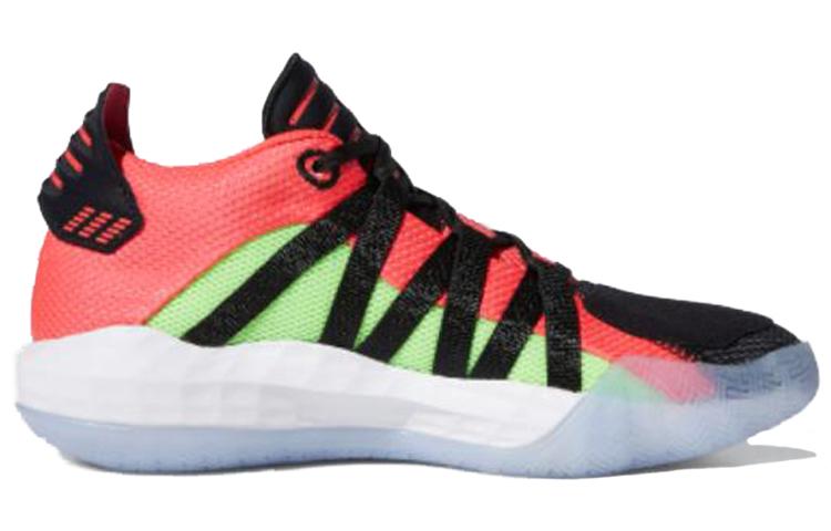 adidas Dame 6 Черно-красный Молодежный EH2791