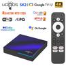 Ugoos SK2 Google TV Box Netflix Google Certificated 4GB 32GB Realtek RTD1325 Support Dolby Atmos Vision 2T2R Wifi6 BT5.2 AndroidTV 12 Box