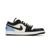 Jordan Air Jordan 1 Амортизация Низкие Винтажные Баскетбольные Кроссовки Мужские Черные 553558-132(Команда330-)