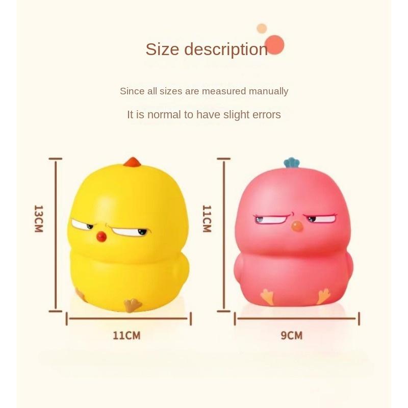 Милая маленькая желтая курица, игрушка-антистресс, ПУ игрушка для снятия давления для детей, Идеально подходит для праздничных подарков