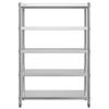 VEVOR Shelving Unit 48x18.5 Inch Storage Shelves 5-Tier shelving Units And Storage Adjustable Shelf Storage Unit Adjustable Feet Shelving Units