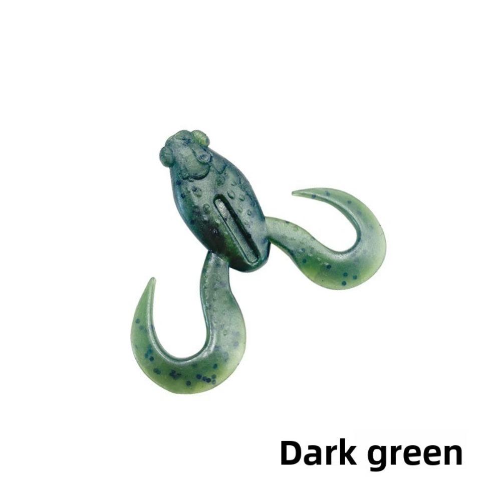 4pcs/Bag 10cm Length TPE Fishing Bait Floating Design Bionic Fake Bait  Bass Fishing