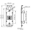 2/1PCS DIN Rail Fixed Solid State Relay Clip Clamp Single Phase SSR 35MM