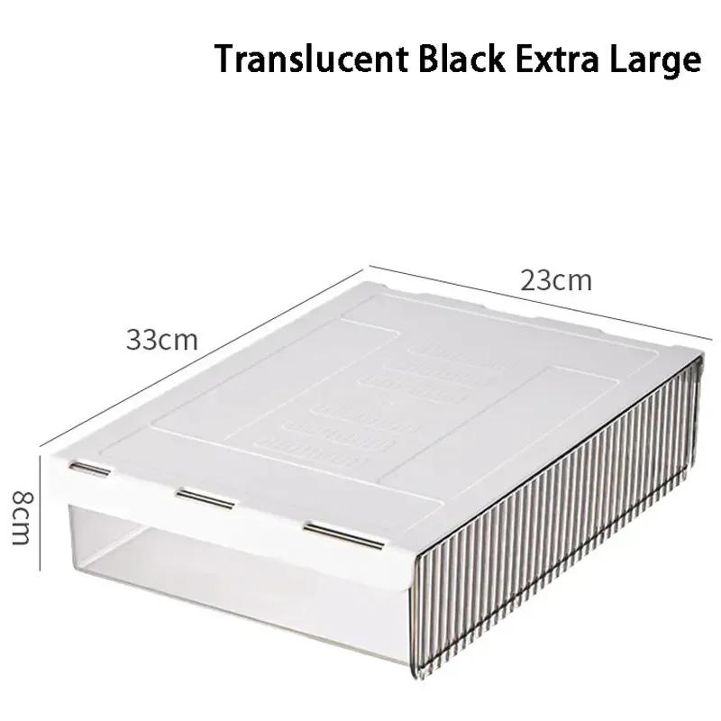 Органайзеры для ящиков под ящиками стола, самовыдвижные рабочие пространства для офиса и дома, самоклеящиеся спрятанные настольные органайзеры, аксессуары