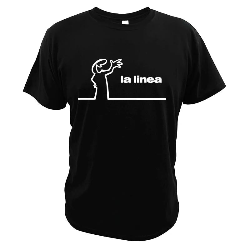 La Linea TV Series Print T Shirt For Unisex Unisex Tops Summer Harajuku Oversized Short Sleeve Tshirts Streetwear Asian Size S5XL