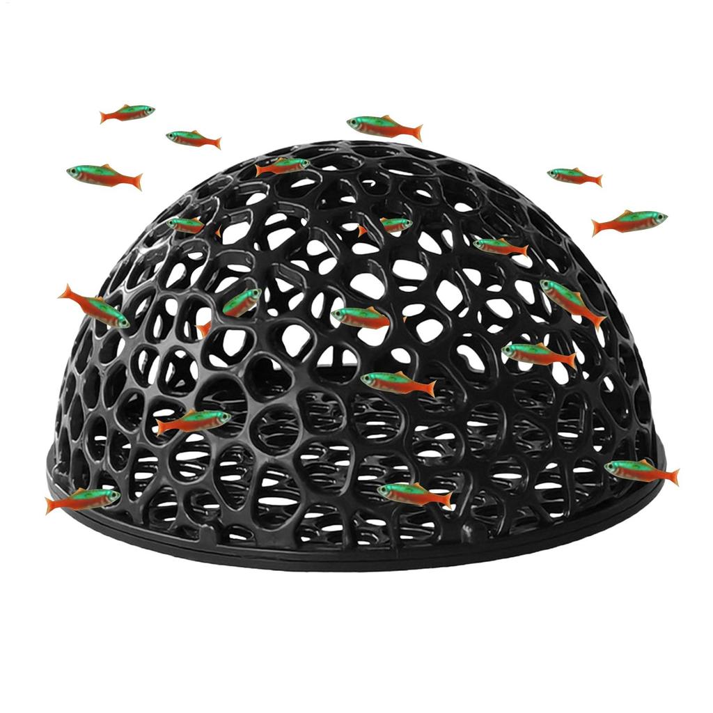 Fish Tank Hideouts Cave Shelter for Aqaurium Fish Shrimp Breeding Resting Playing Moss Planting Basket Fish Tank Decoration