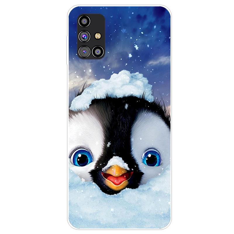 Чехол для телефона Samsung M31s Мягкий силиконовый чехол TPU для Samsung Galaxy M31s Чехол M31 SM 31S GalaxyM31 Бампер Coque