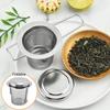 304 Stainless Steel Tea Strainer Reusable Tea Infuser Tea Strainer Teapot Loose Tea Leaf Spice Tea Filter Kitchen Accessories