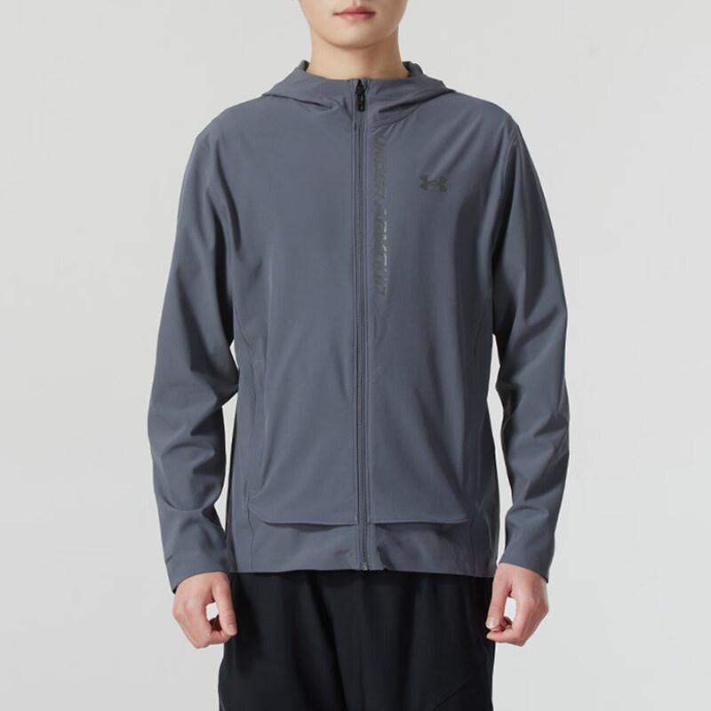 Under Armour Men's Road Running Woven Hooded Jacket