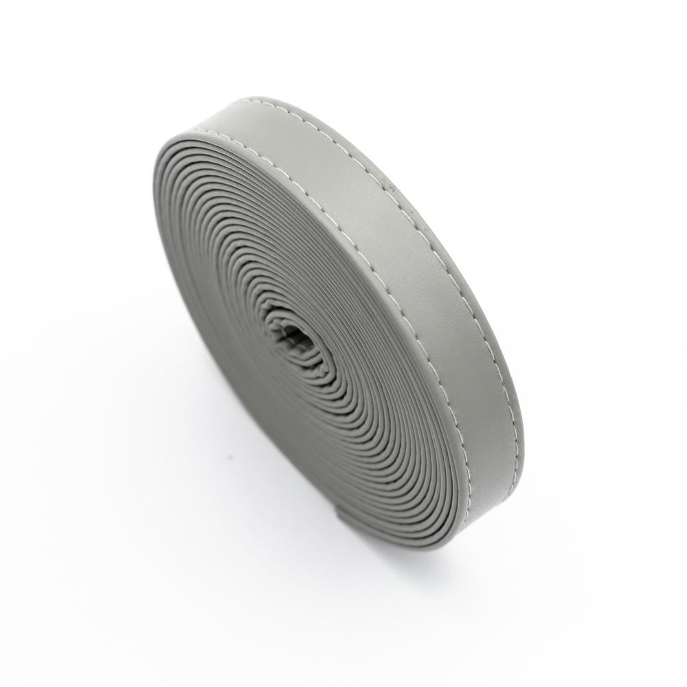 2meters 15mm Braided PU Leather Backpack Strap Findings Faux Flat Leather Cord String Rope DIY Bag Necklace Bracelet Making