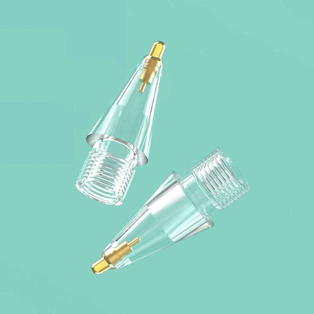 Ручка, совместимая с Apple Pencil Gen 1/2, запасной сменный наконечник для Apple Pencil, прозрачный наконечник