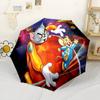 Tom Jerry Adventures Automatic Umbrella with 8-Rib Compact Design All-Season Use Fashionable Accessory Perfect Birthday Christmas Gift Idea