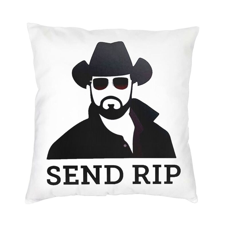 Роскошный чехол для подушки Йеллоустоун 45x45 см, полиэстер Даттон Ранчо, наволочка для дивана, стула, квадратная наволочка, декоративная домашняя наволочка