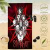 1 шт. S-Slipknot Группа Все Участники Маска Пляжное Полотенце Микрофибра Мягкое Быстросохнущее Хэви-Метал Рок Полотенце для Ванны Для Фанатов Плавание На Открытом Воздухе