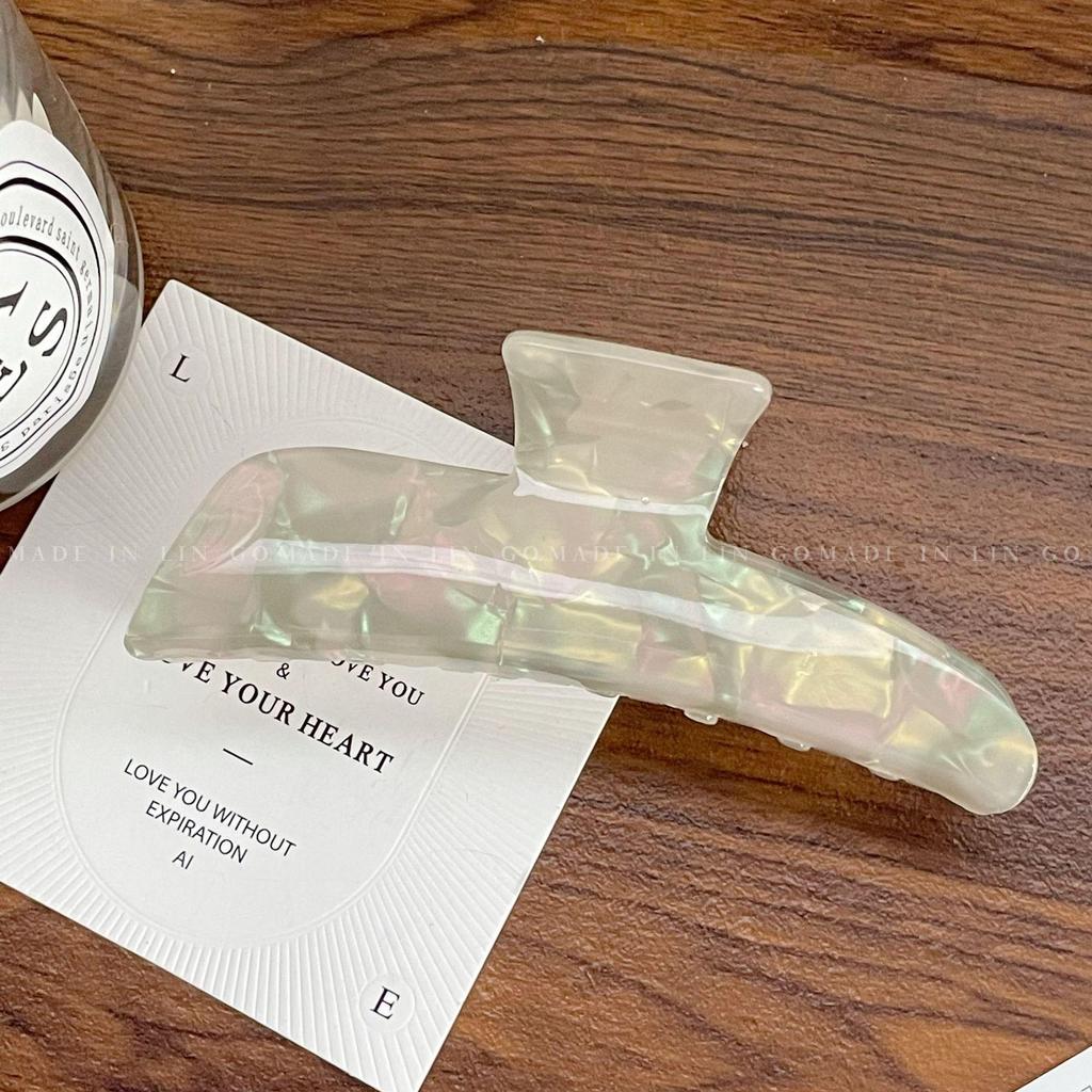 Premium French Acetic Acid Hair Clip - Elegant All-Match Shark Style Hair Accessory for Women