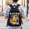 Модные Рюкзаки Рюкзак Pokemon Рюкзак для дневных прогулок Charizard mochila Школьный Большой Вместимости Rucksack
