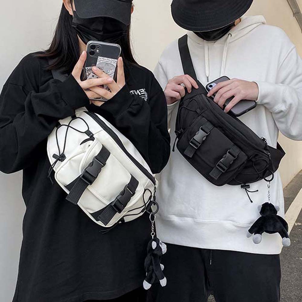 Сумка на пояс для скалолазания, сумка на пояс для отдыха на открытом воздухе, многофункциональная корейская сумка через плечо для мужчин, сумка через плечо для кемпинга