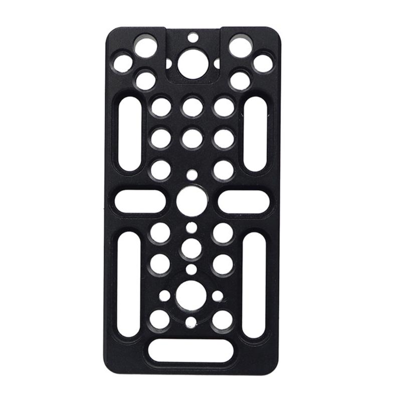 1/4 3/8 Quick Release Plate Cheese Base Multiple Functional Enhances Camera Stability On Tripods
