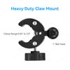 1 Inch Ball Head Adapter for Mount Motorcycle Handlebar Clip Rearview Mirror Bracket for GoPro 13 12 Sports Cameras Accessories